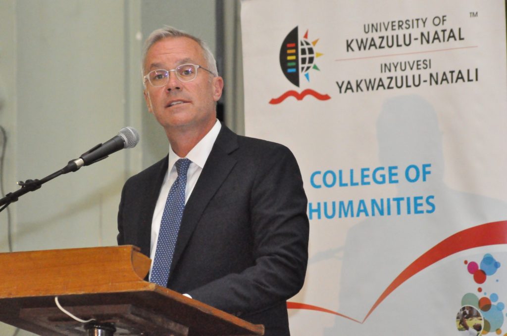 Dr Chad Berry delivers the keynote address