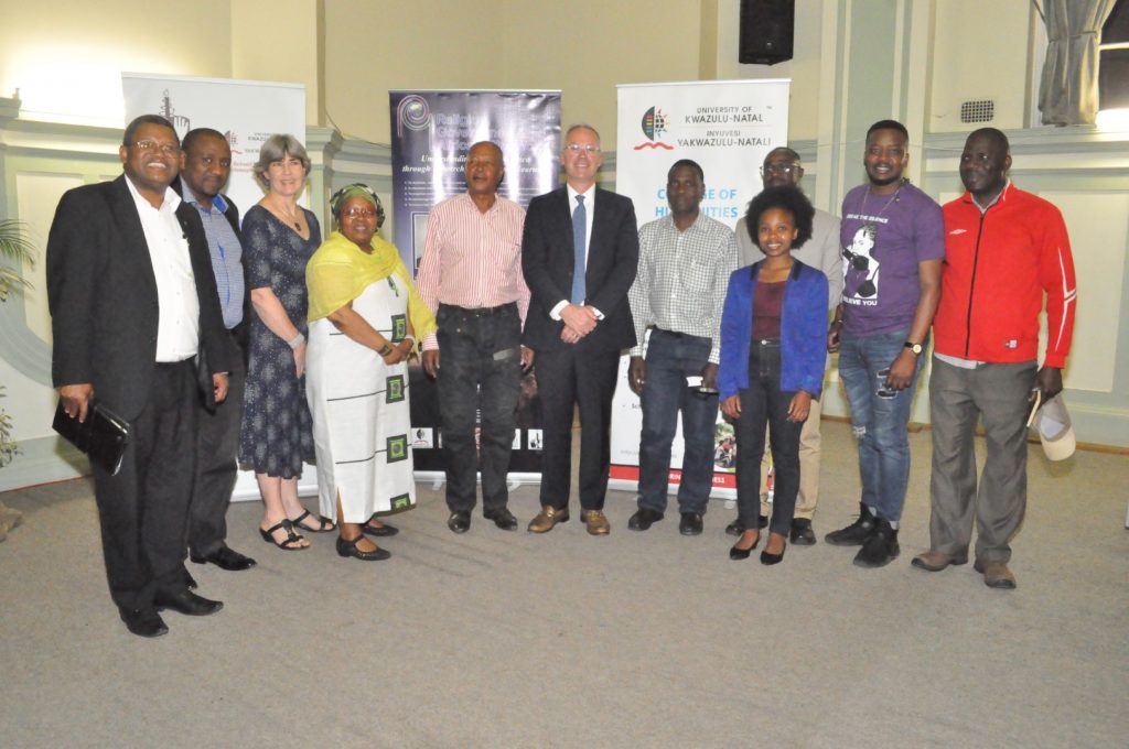 UKZN staffers with Dr Chad Berry