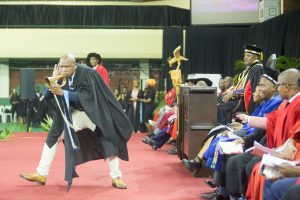 A celebratory moment for UKZN graduate