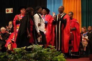 Blind student Aneliswa Mkhize graduates with BA Honours