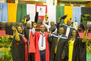 Graduates celebrate Master of Education degrees