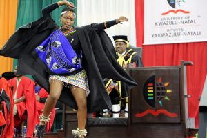 Mandisa Mkhize graduates with her Education degree