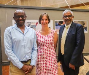 Prof Oliver Mtapuri Mrs Bridget Horner and Prof Michael Samuel